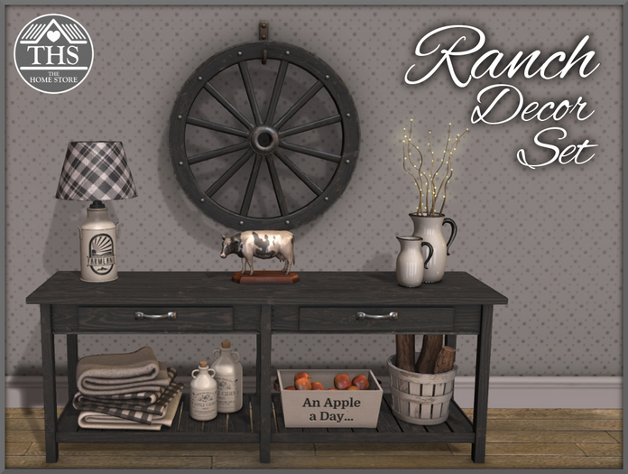 Second Life Marketplace RANCH DECOR